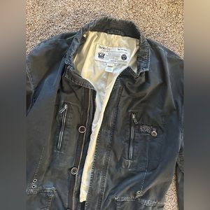 DIESEL Only The Brave Rugged Military Jacket Vintage